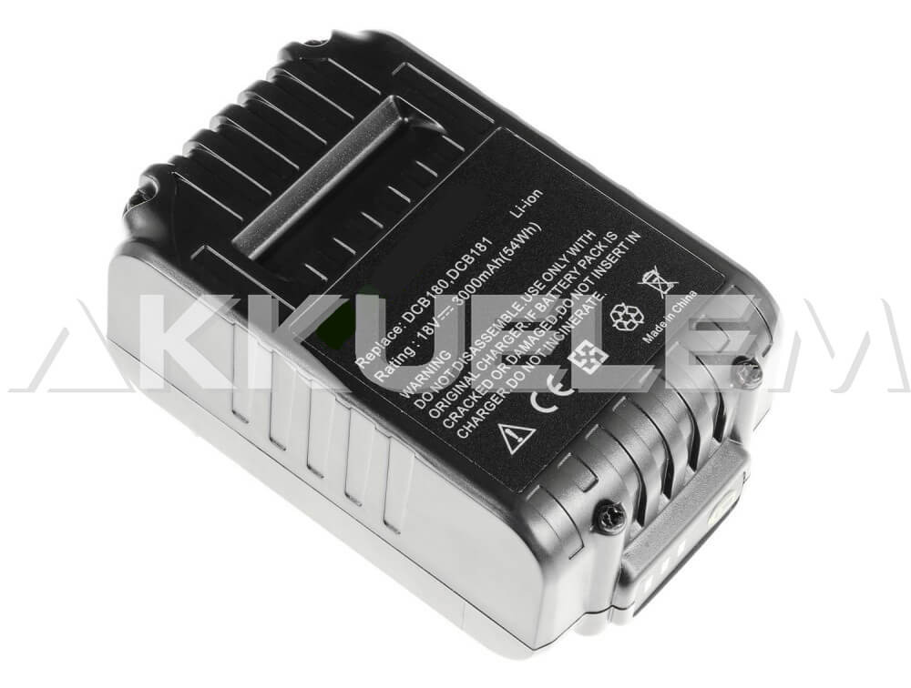 DeWalt DCB180 18V 4000mAh Li-Ion utángyártott szerszámgép akkumulátor