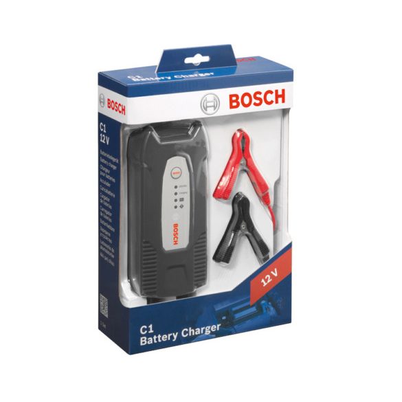 Bosch C1 autó akkumulátor töltő 12V 3,5A