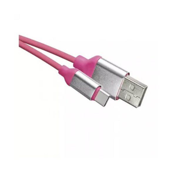 USB C kábel 1m PINK