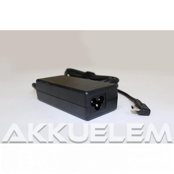 Type-C 65W utángyártott notebook adapter IEC 320 C5 hálózati aljzattal
