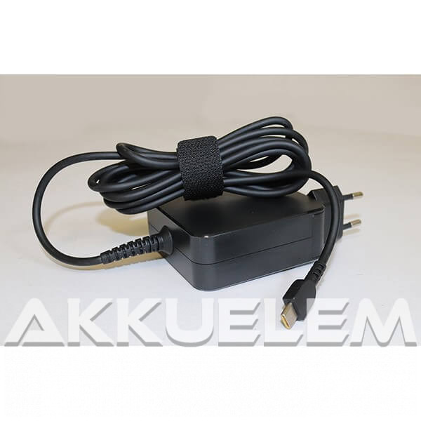   Type-C 45W utángyártott notebook adapter földelt hálózati dugóval