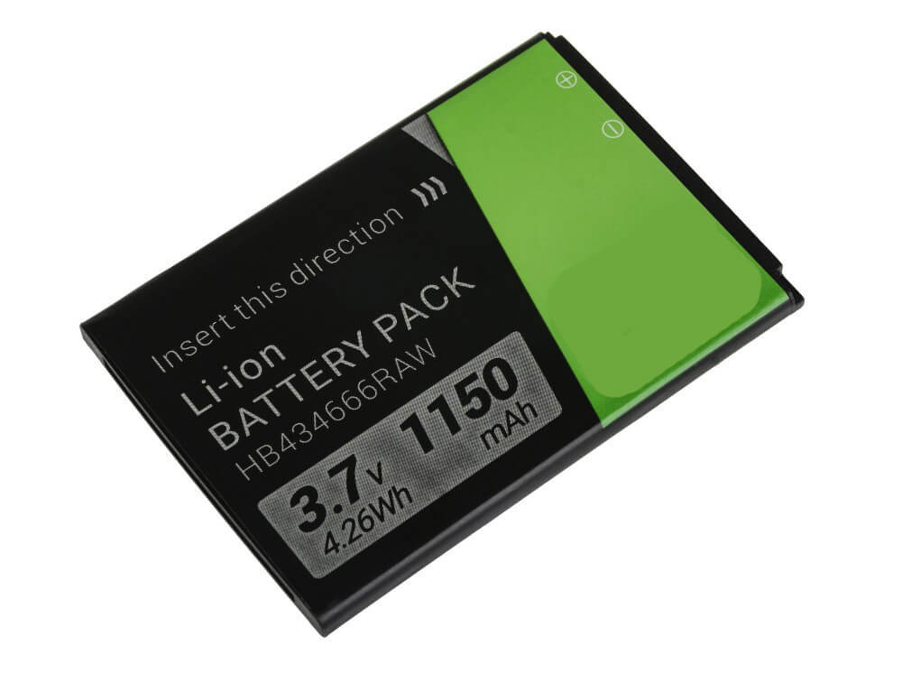 Huawei HB434666RBC 3,7V 1150mAh utángyártott mobiltelefon akkumulátor