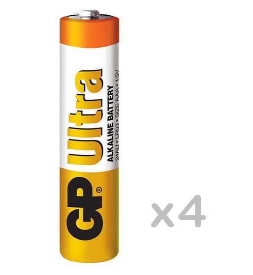 GP Ultra Alkaline LR03 AAA tartós elem 4db/bliszter (ár/db)