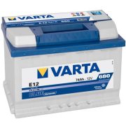 74Ah VARTA Blue Dynamic E12 akkumulátor bal+ (574 013 068)