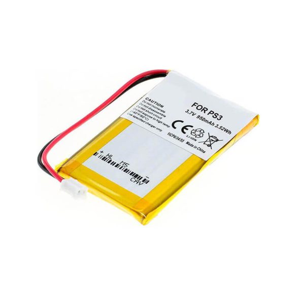 PS3 Dualshock 3 3,7V 950mAh LIP1359 utángyártott kontroller akkumulátor