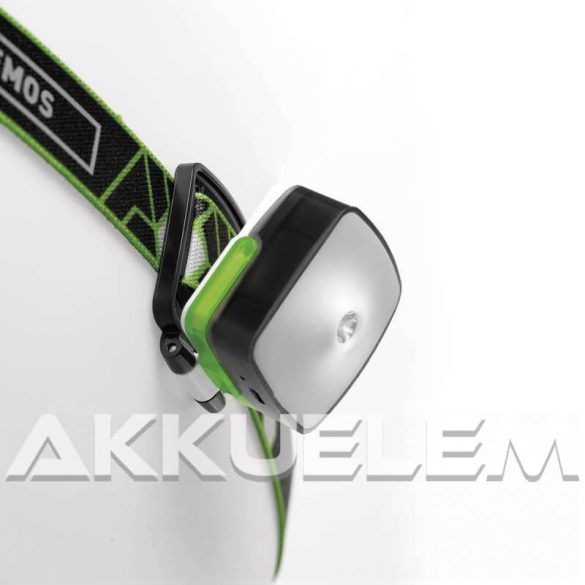 Fejlámpa 3W Cree + 4xSMD LED-ek, 850mAh tölthető P3535