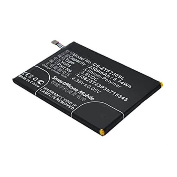 ZTE Grand S Flex 3,8V 2300mAh utángyártott okostelefon akkumulátor
