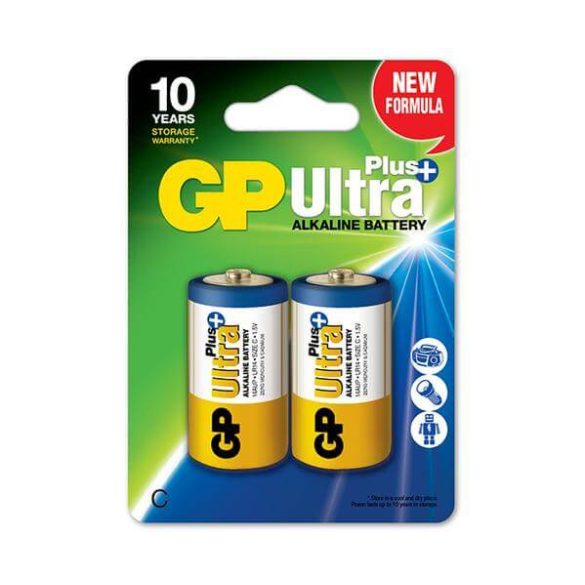 GP Ultra Plus LR14 C tartós elem 2db/bliszter (ár/db)