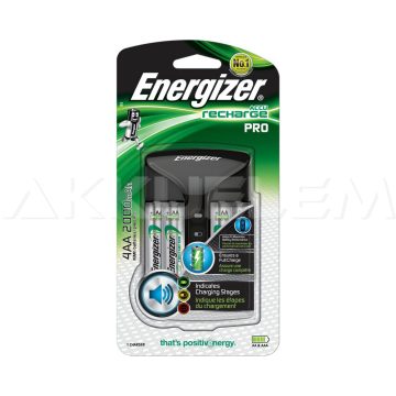 Energizer 3 órás töltő 4db 2000mAh AA akkuval