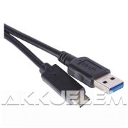 USB C 3.1 kábel Quick Charge kompat. 3A gyorstöltő 1m