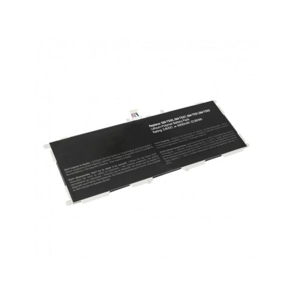 Samsung SM-T530 3,8V 6000mAh utángyártott tablet akkumulátor