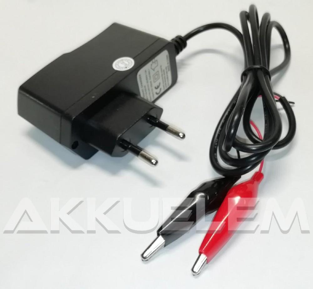 12V 200mA ólomsavas akkumulátor töltő