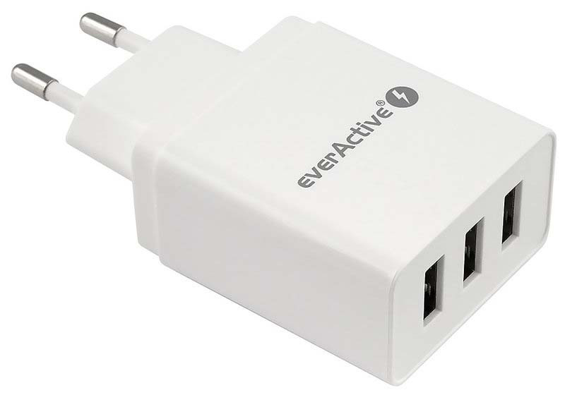 everActive 3xUSB gyorstöltő 5V 3,4A