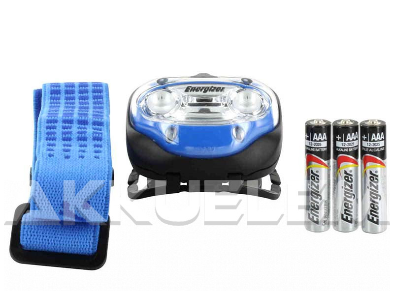 Energizer 100lm fejlámpa KÉK hatósugár: 30 méter