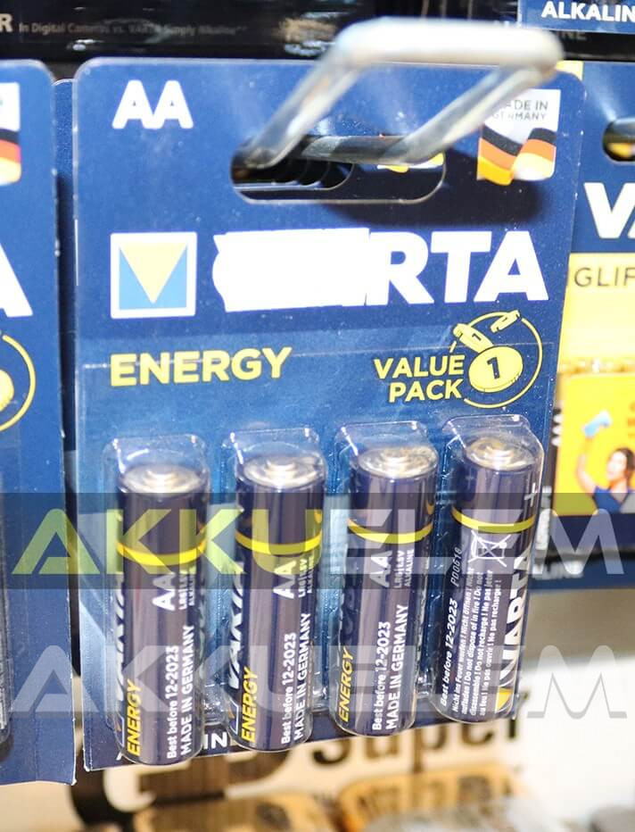 Varta Energy LR6 AA tartós elem 4db/bliszter (ár/db)
