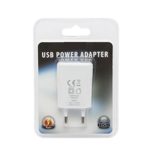 Adapter USB 5V 1000mA Delight 55052