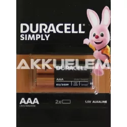   Duracell Basic MN2400 LR03 AAA tartós elem 2db/bliszt. ár/db