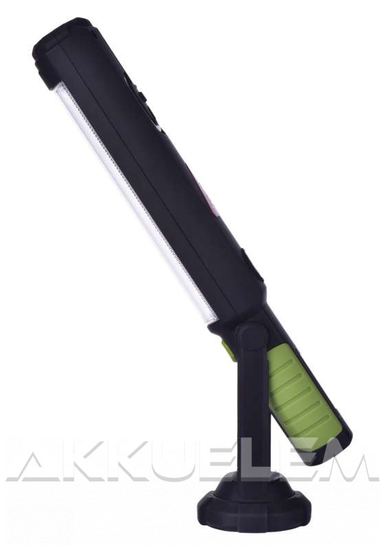 P4525 tölthető lámpa 5W COB LED + 5xLED