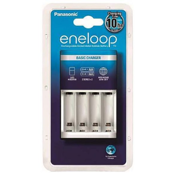 Eneloop BQ-CC51E NiMH akkutöltő 2-4 csat.