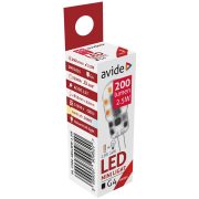 Avide G4 2,5W 12V 210lm 3000K LED-izzó 3év gar. A+