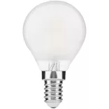 Avide Frosted Filament Mini Globe E14 4W 480lm 4000K LED-izzó 3év gar.