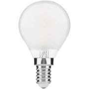   Avide Frosted Filament Mini Globe E14 4W 480lm 4000K LED-izzó 3év gar.