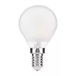 Avide LED Frosted Filament Mini Globe 4W E14 360° WW 2700K 3év gar
