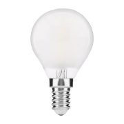   Avide LED Frosted Filament Mini Globe 4W E14 360° WW 2700K 3év gar