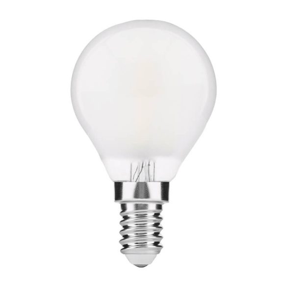 Avide LED Frosted Filament Mini Globe 4W E14 360° WW 2700K 3év gar