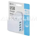 4xUSB hálózati töltő adapter 6,8A DC5V V0117