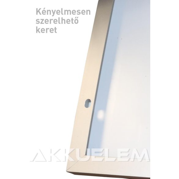 Napelem panel 50W polikristályos 670x530x25mm