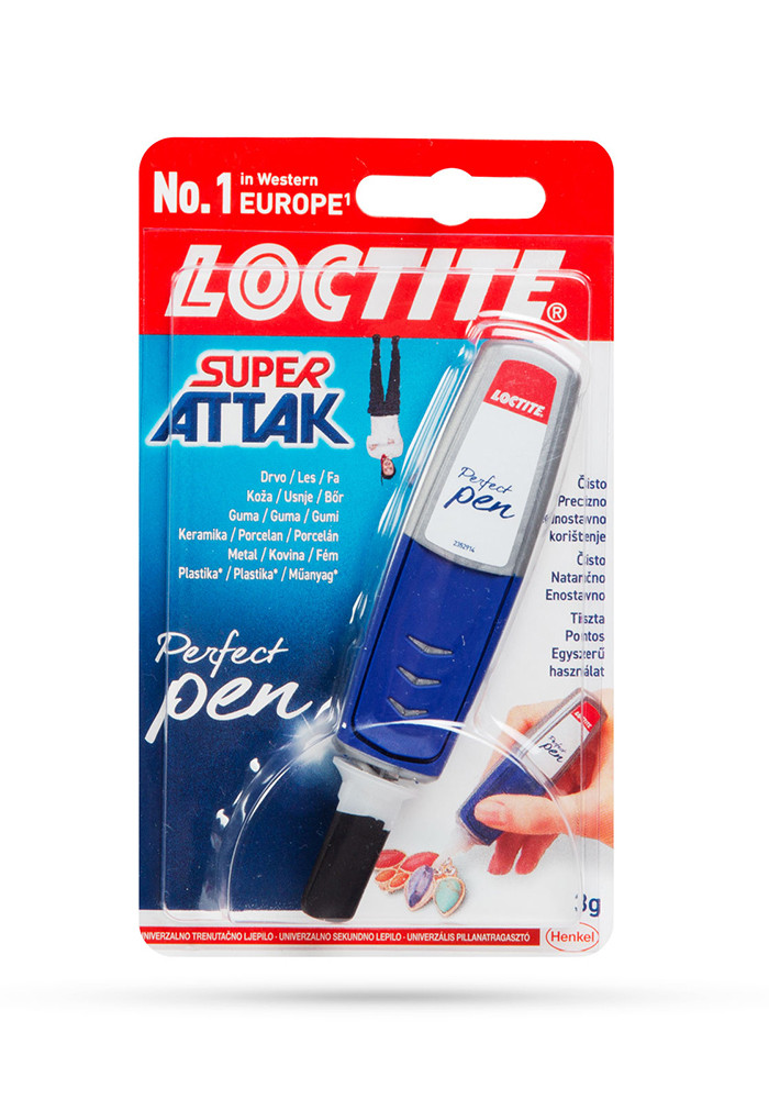 Loctite Super Attak Perfect Pen pillanatragasztó 3gr