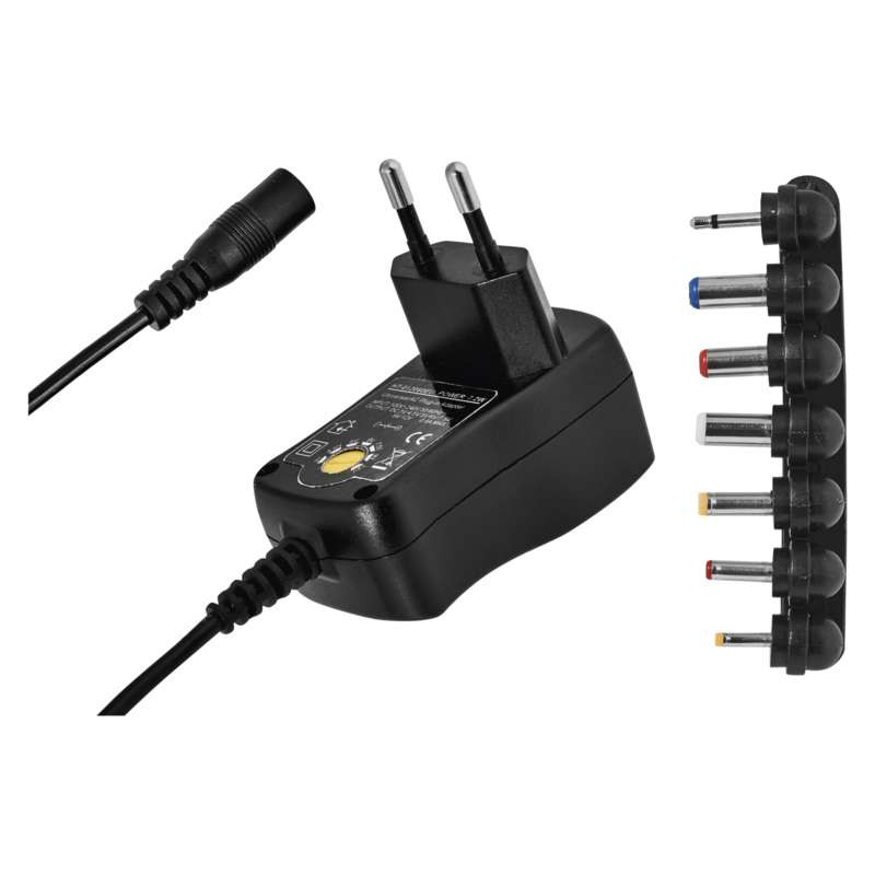 Adapter N3110 600mA 3-12V 100-240V 7 csatl.