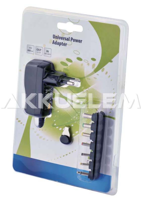 Adapter N3110 600mA 3-12V 100-240V 7 csatl.
