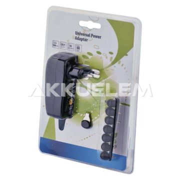 Adapter N3111 1000mA 5V2A 3-12V 100-240V 7csatl. + USB