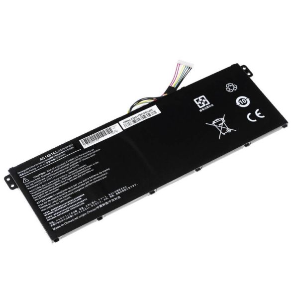 TitanBasic Acer AC14B18J 11,4V 3000mAh utángyártott laptop akkumulátor