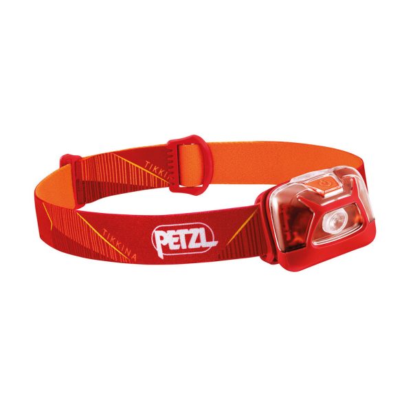 Petzl TIKKINA 300lm fejlámpa PIROS dizájn E091DA01