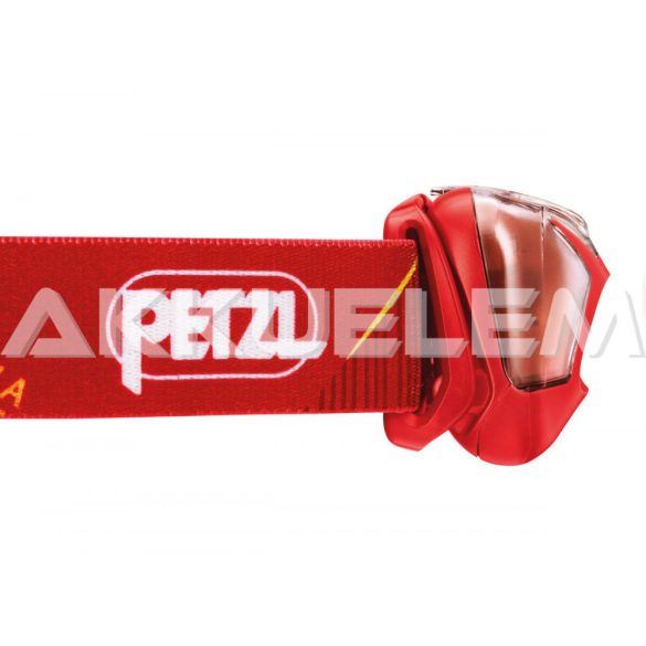 Petzl TIKKINA 300lm fejlámpa PIROS dizájn E091DA01