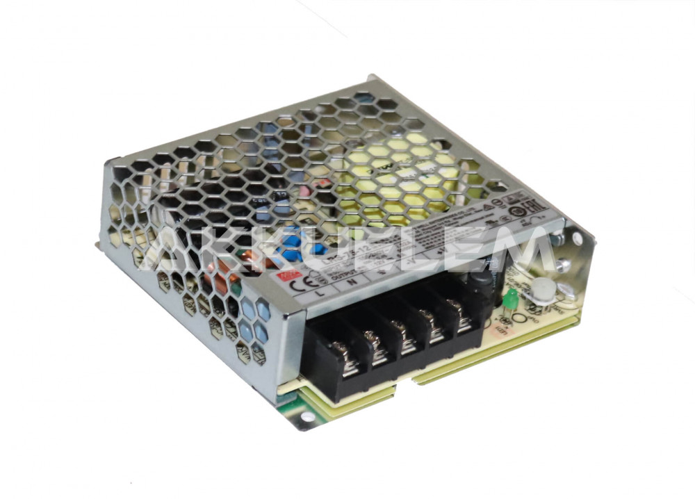 Tápegység 12V 6A 75W fémházas MeanWell LRS-75-12