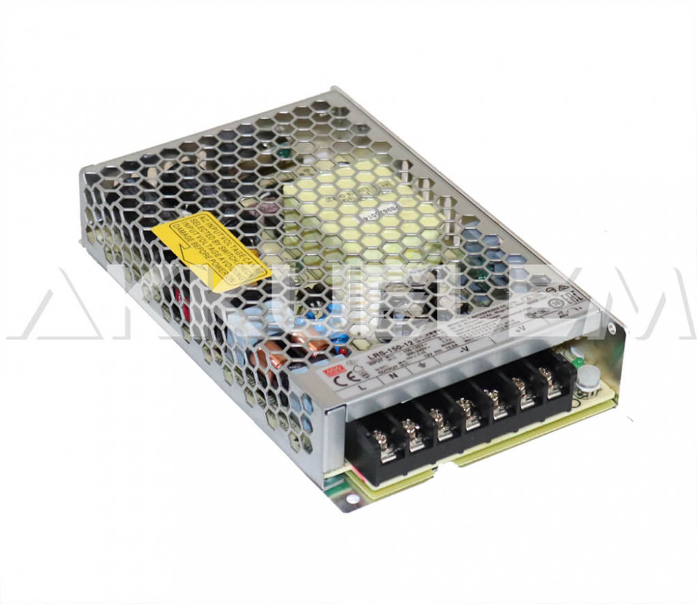 Tápegység 12V 12.5A 150W fémházas MeanWell LRS-150-12