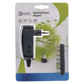   Univerzális töltő-adapter 2,25A 3-12V 7 csatlakozóval + USB N3113