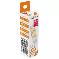 Avide G9 7W 4000K 660lm 220° LED-izzó