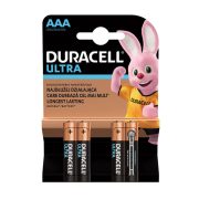   Duracell Ultra MX2400 LR03 AAA tartós elem 4db/bliszter (ár/db)