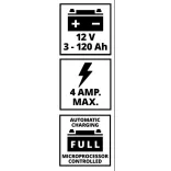Einhell 4A 12V autó akkumulátor töltő CE-BC 4M