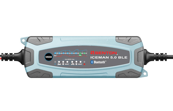 BENTON Iceman 5.0 12V akkumulátortöltő 5A BLUETOOTH
