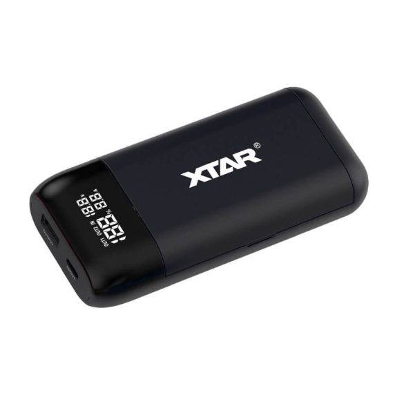 XTAR PB2S Li-ion akkutöltő powerbank 18650