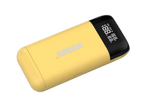 XTAR PB2S Li-ion akkutöltő powerbank 18650 SÁRGA