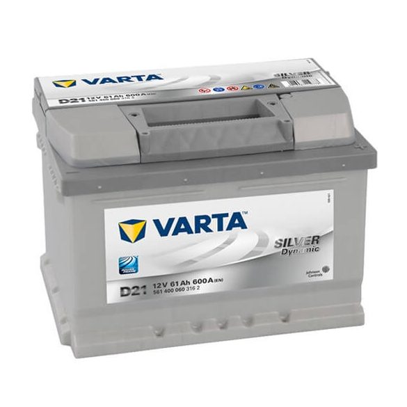 VARTA Silver Dynamic 61A D21 akkumulátor JOBB+ (561 400 060)