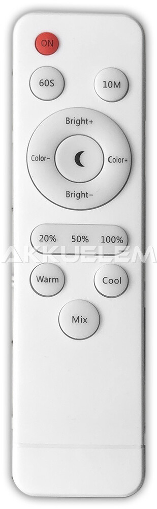 Avide REMO LED állólámpa 9W 500lm távir. FEHÉR