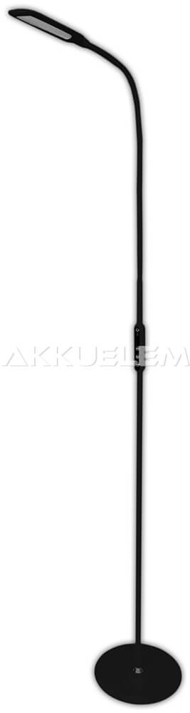 Avide REMO LED állólámpa 9W 500lm távir. FEKETE
